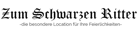 Zum schwarzen Ritter, Hochzeitslocation Schallstadt, Logo