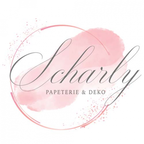 Scharly Papeterie & Deko, Hochzeitskarten Waldkirch, Logo