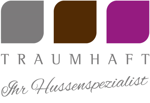 Traumhaft Verleihservice - Hussen & Tischwäsche, Brautstrauß · Deko · Hussen Freiburg, Logo