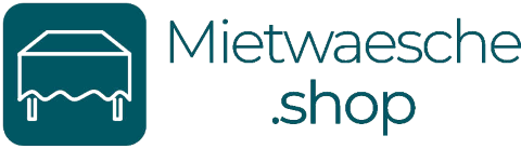 Mietwaesche.shop - Hussen, Tischdecken & mehr, Brautstrauß · Deko · Hussen Freiburg, Logo