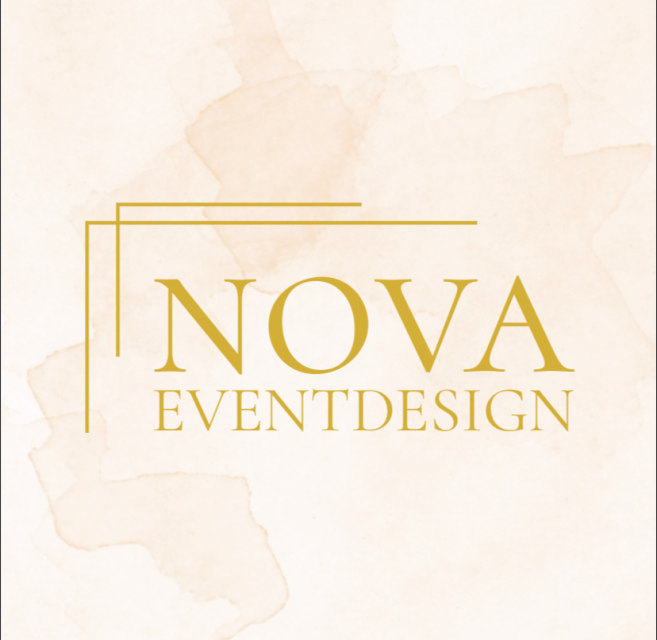 Nova Eventdesign, Deko · Floristen · Hussen Freiburg, Logo