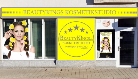 Kosmetikstudio und Nagelstudio der Beautykings, Brautstyling · Make-up Freiburg, Logo