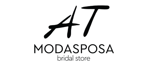 AT Moda Sposa, Brautmode · Hochzeitsanzug Freiburg, Logo