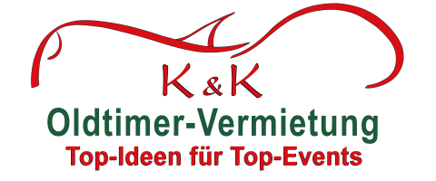 K & K Oldtimer-Vermietung | Hochzeitsauto | Oldtimerbus | T1 Bulli, Hochzeitsauto · Kutsche Freiburg, Logo